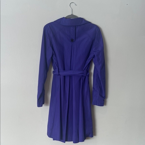 Sam Edelman Purple Trench Coat - Picture 4 of 4